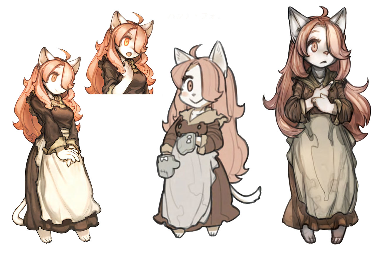 Hanna Fondant Artwork from Fuga: Melodies of Steel