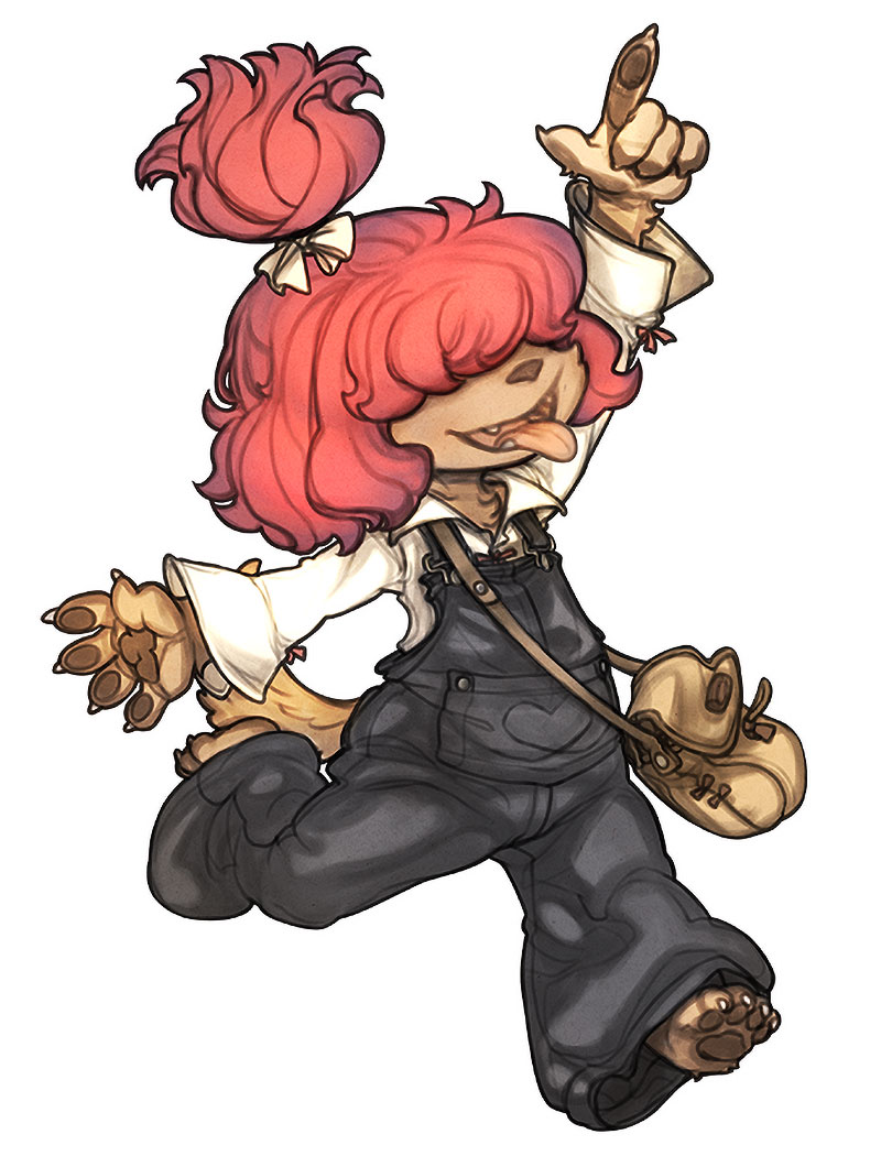 Wappa Charlotte Art from Fuga: Melodies of Steel