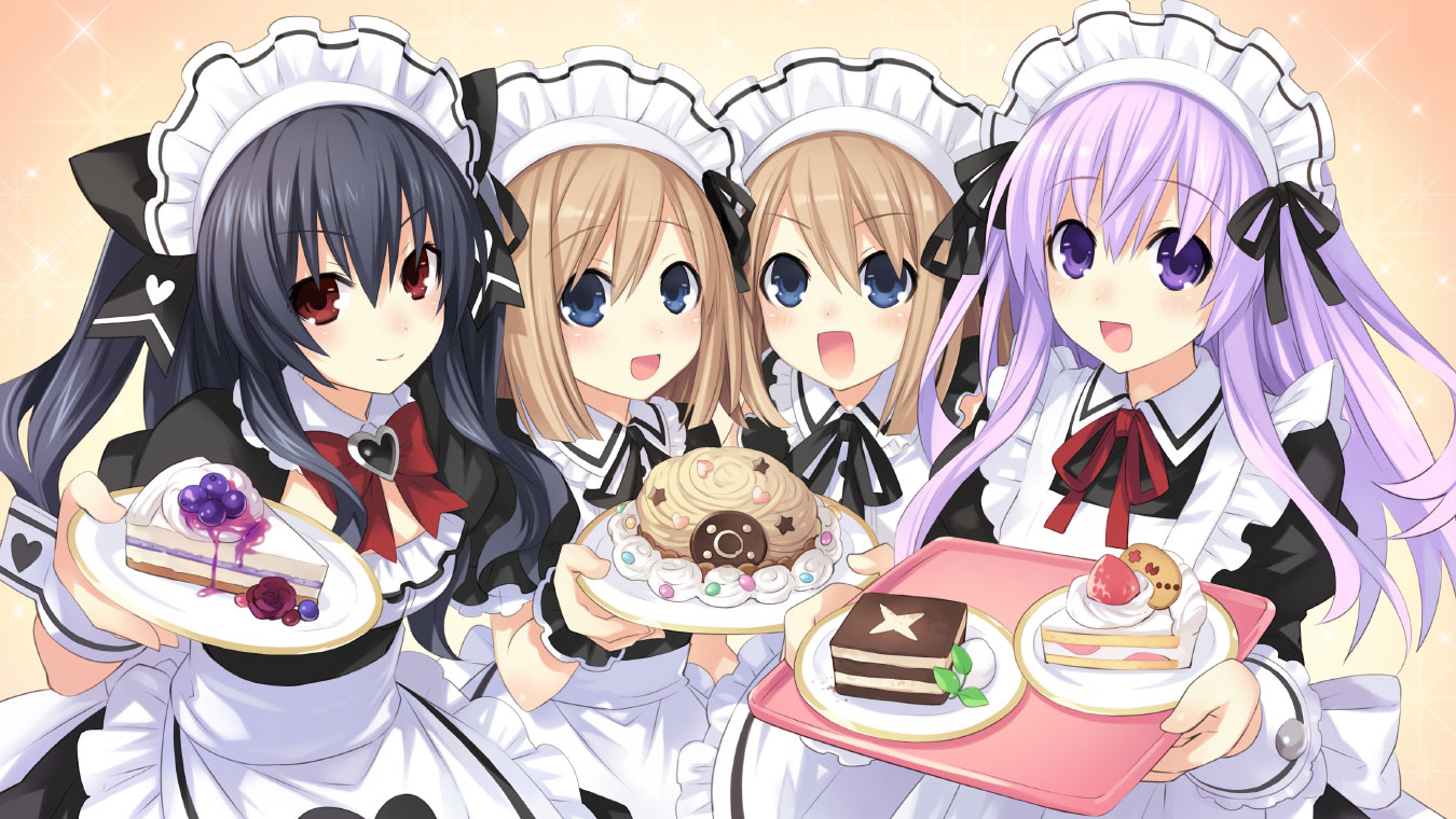 Imouto Caf&eacute; Art from Hyperdimension Neptunia mk2