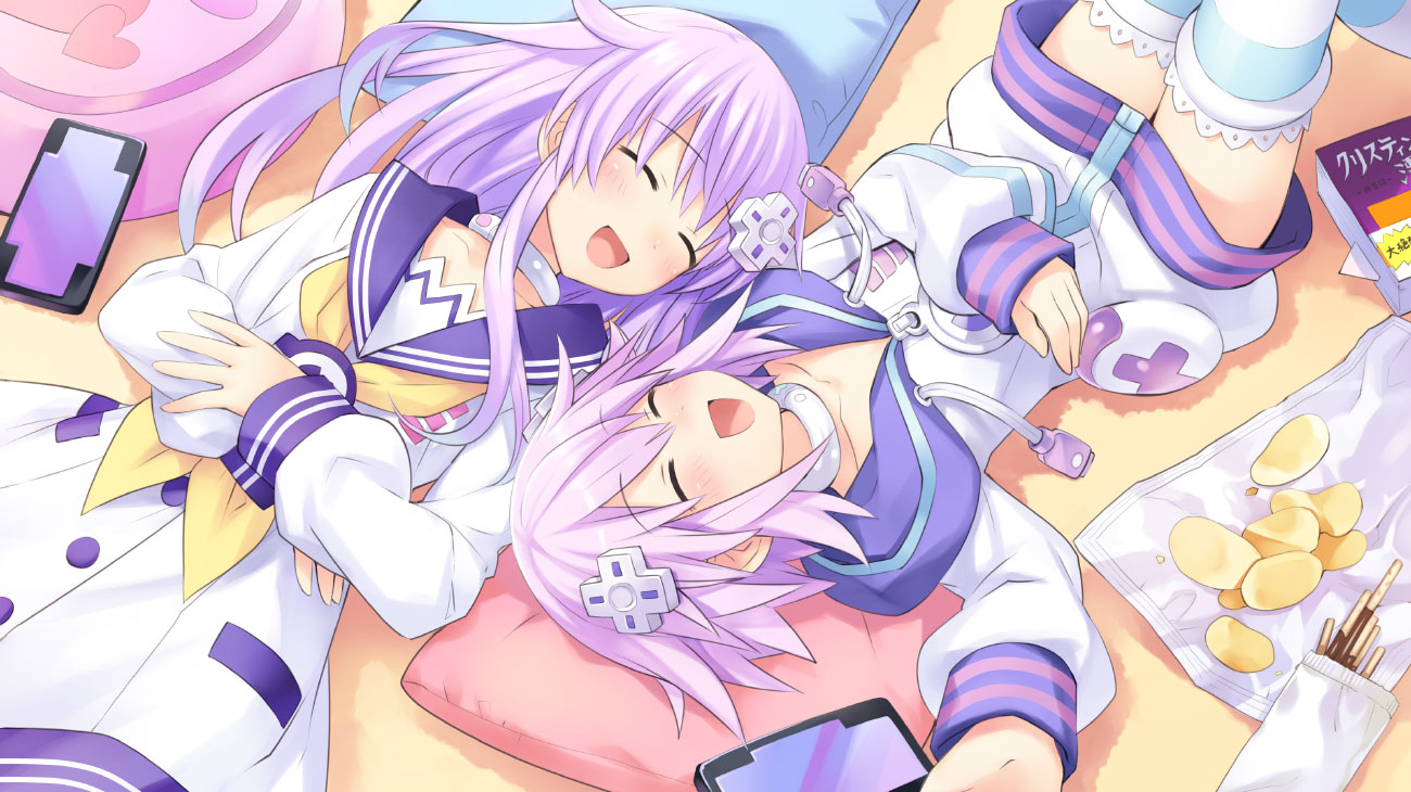 Planeptune Ending Art from Hyperdimension Neptunia mk2