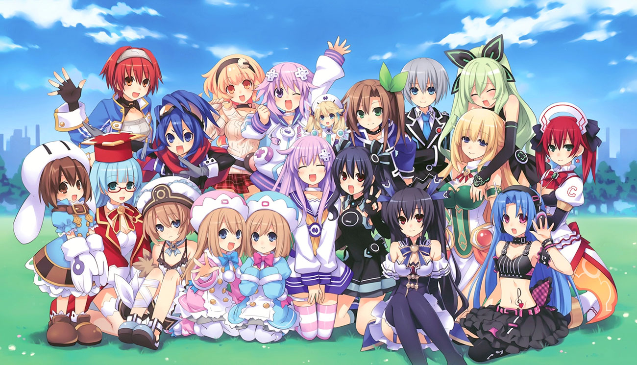 True Ending Art from Hyperdimension Neptunia mk2