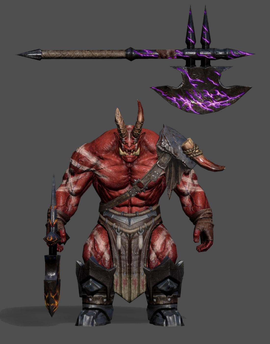 Axeman Art from Lineage W