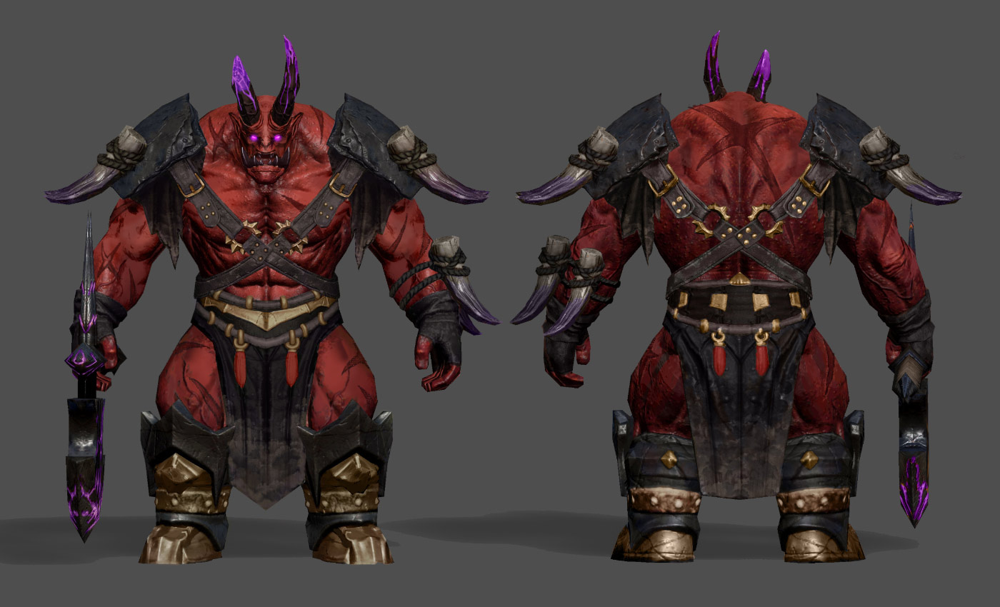 Axeman Artwork from Lineage W