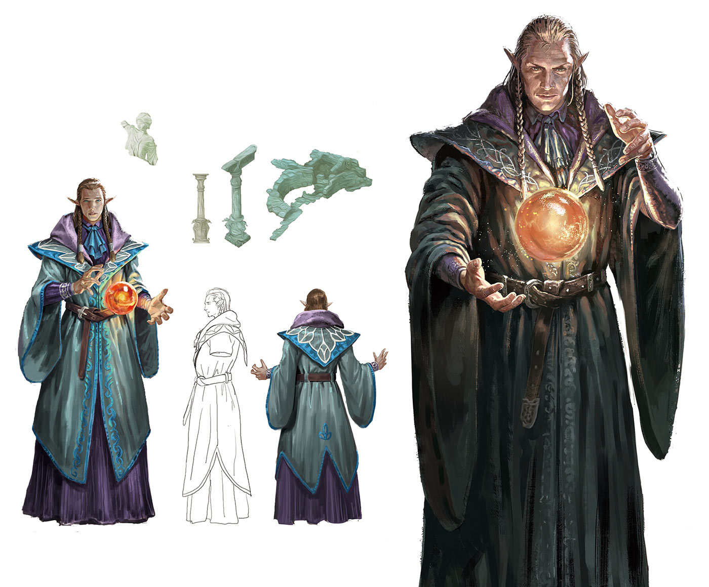 Elder Elyon Concept Art from Lineage W