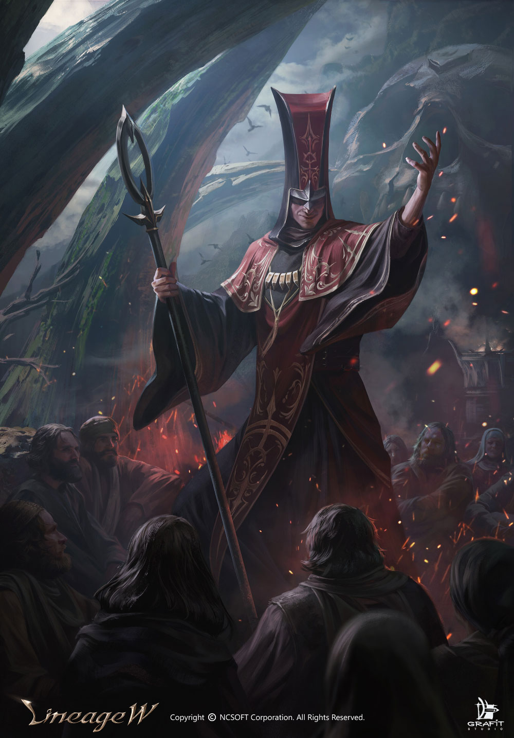 Gran Kain Man Illustration from Lineage W