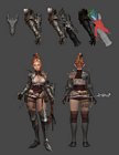 Gunslinger Weapon Concept Art