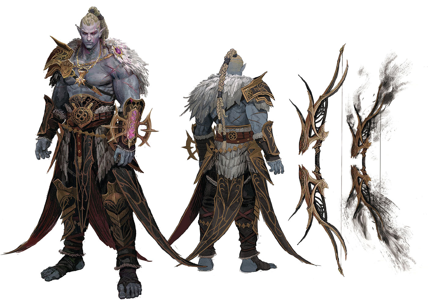 Helbain Concept Art from Lineage W