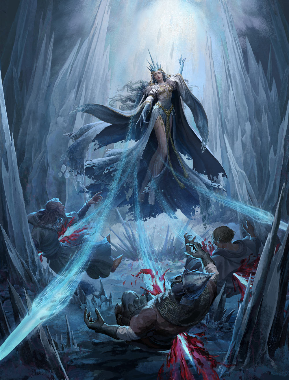 Ice Queen Illustration from Lineage W