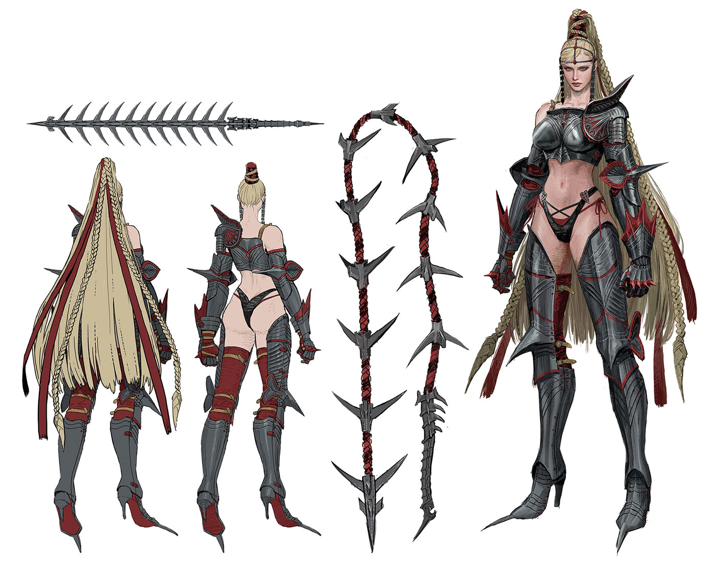 Iris Concept Art from Lineage W