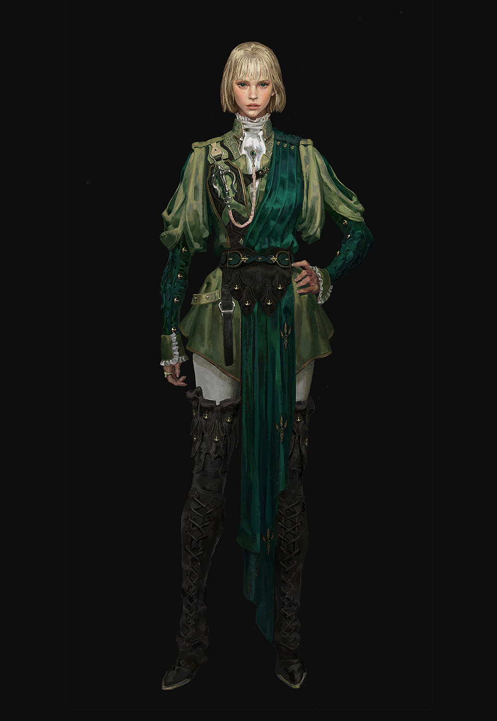 Judith Concept Art from Lineage W