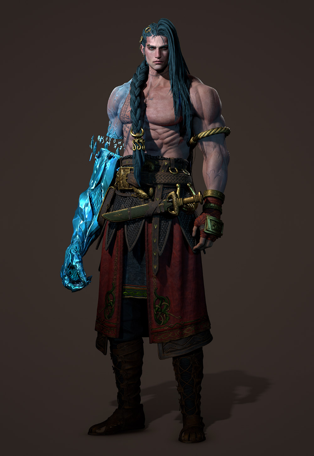 Mana Striker Art from Lineage W