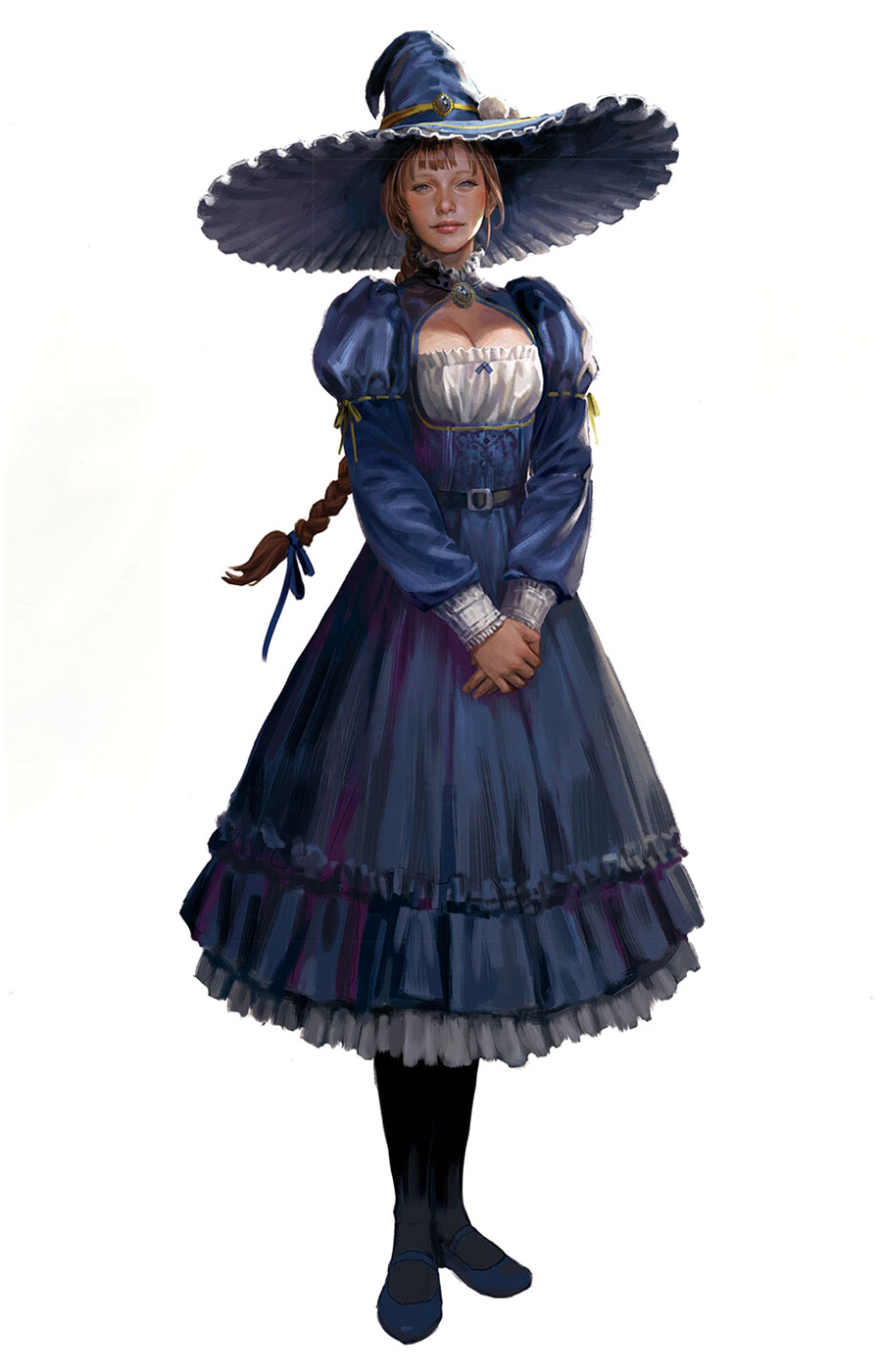 Priestess Concept Art from Lineage W