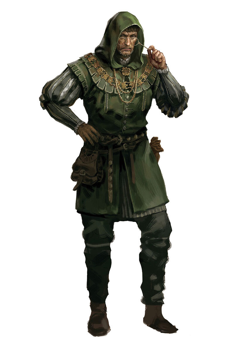 Red Knight Wizard Keldon Art from Lineage W