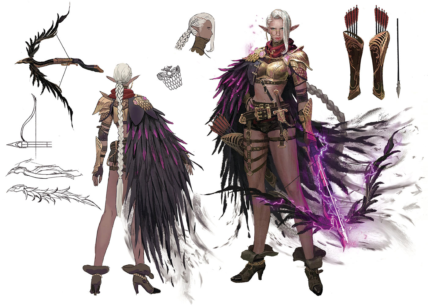 Skia Concept Art from Lineage W