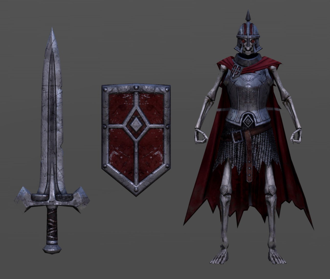 Undead Elite Soldier Concept Art from Lineage W