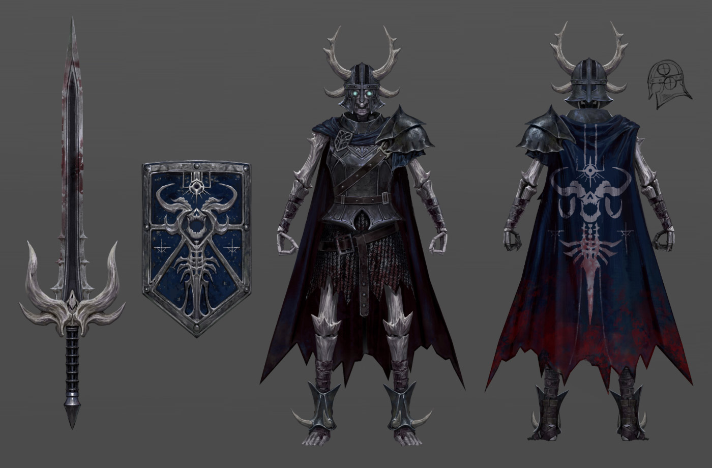 Undead Elite Soldier Concept Artwork from Lineage W