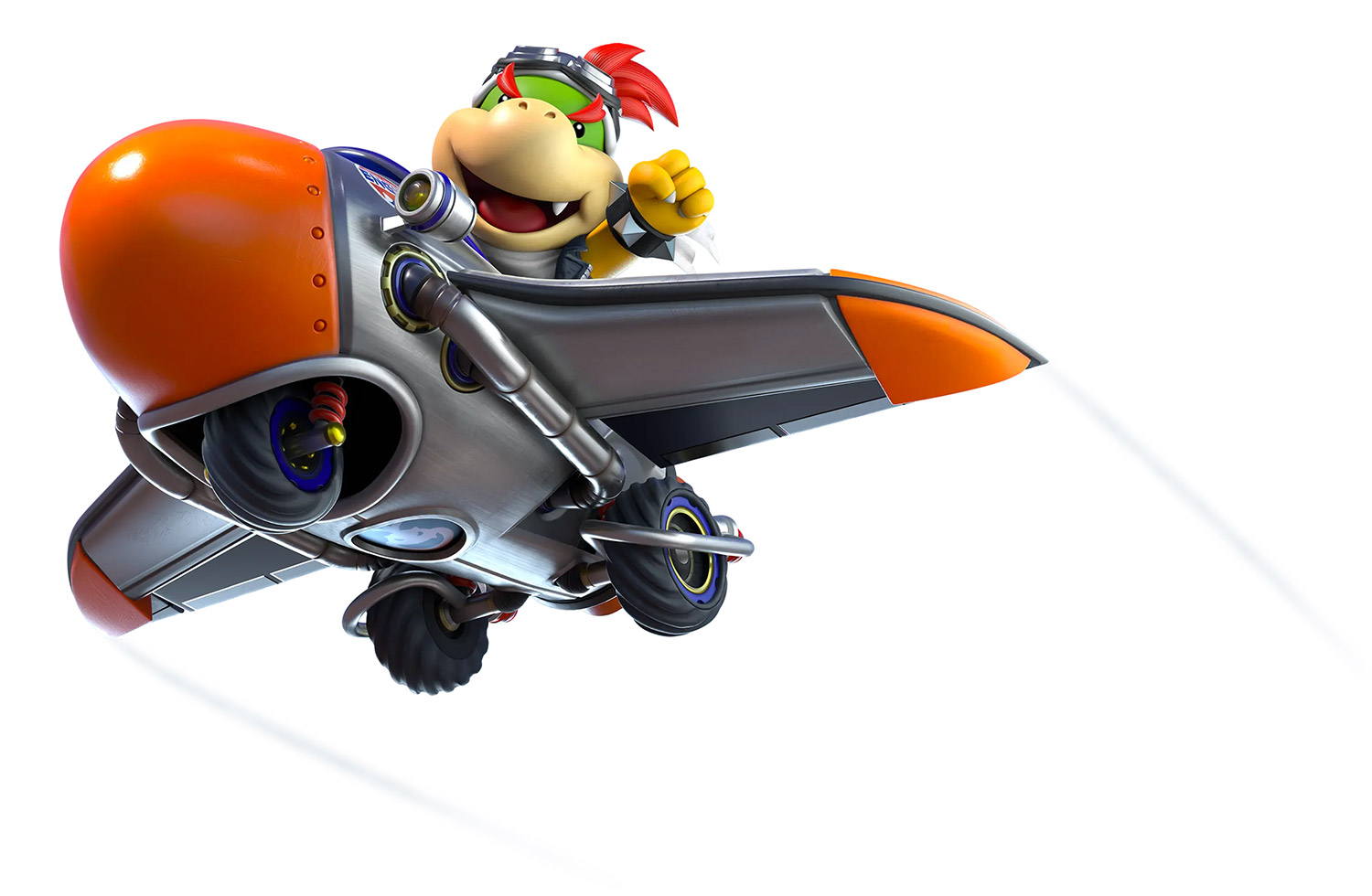 Bowser Jr. Art from Mario Kart World