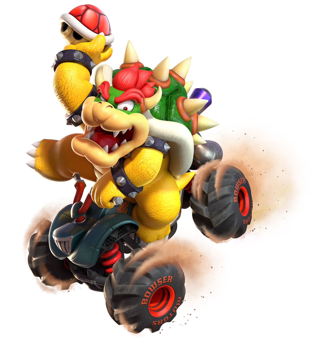 Bowser Art from Mario Kart World