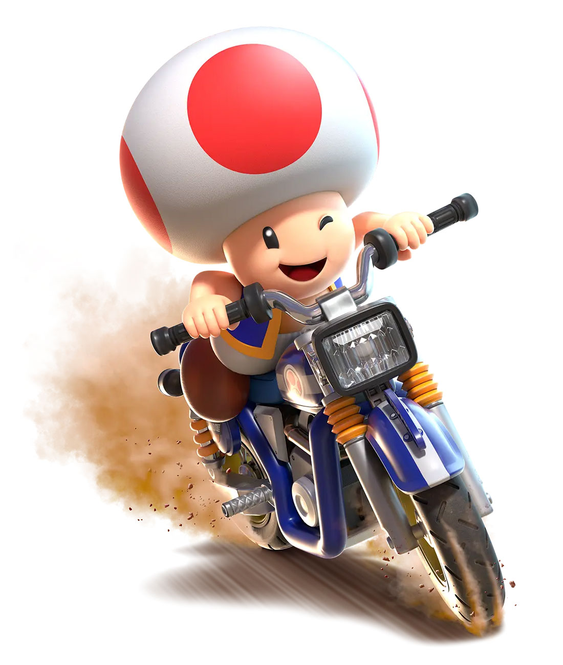 Toad Art from Mario Kart World