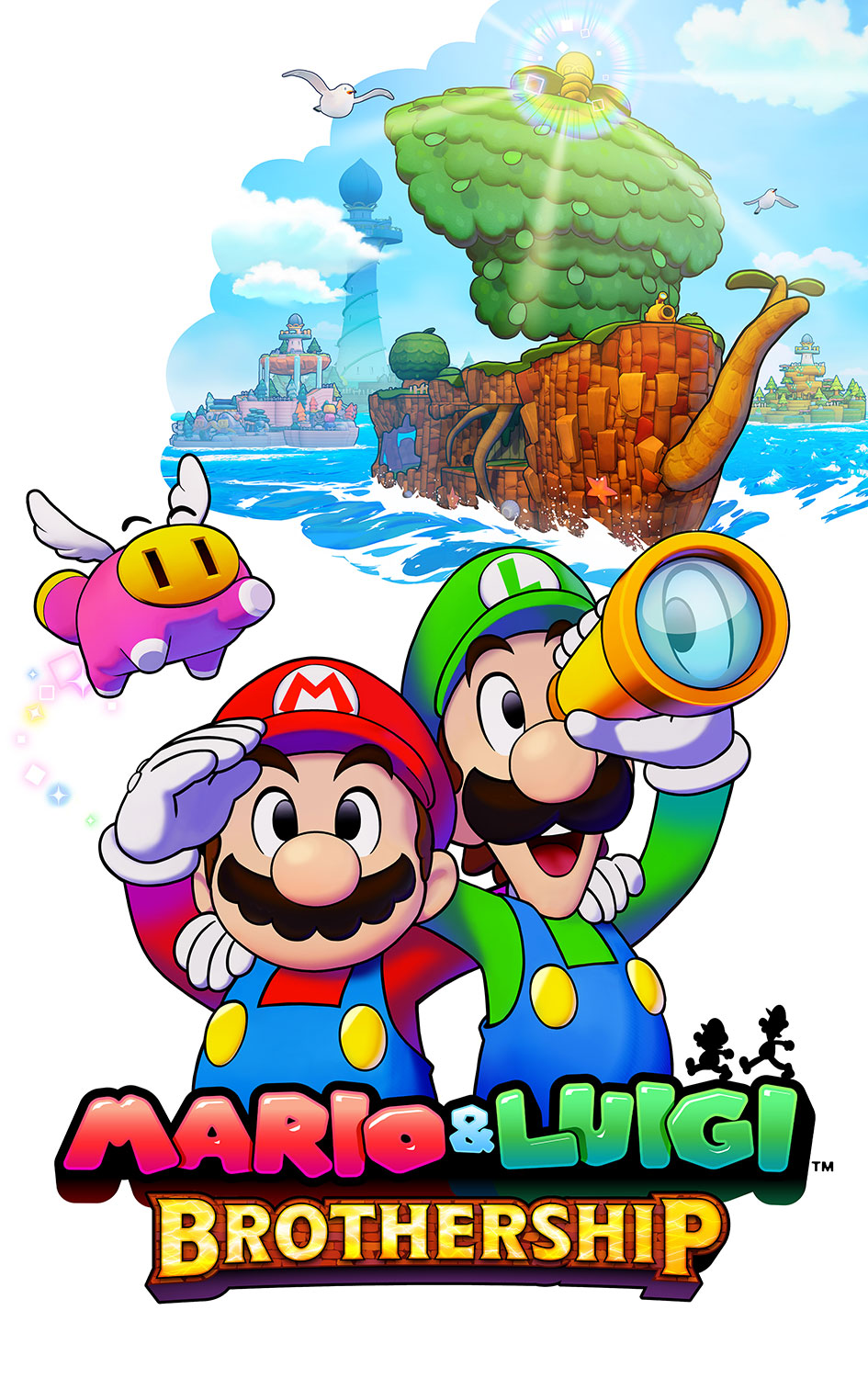 Box Art from Mario & Luigi: Brothership