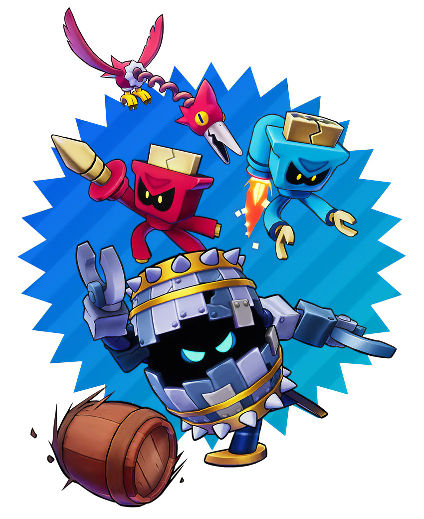 Zokket's Minions Art from Mario & Luigi: Brothership