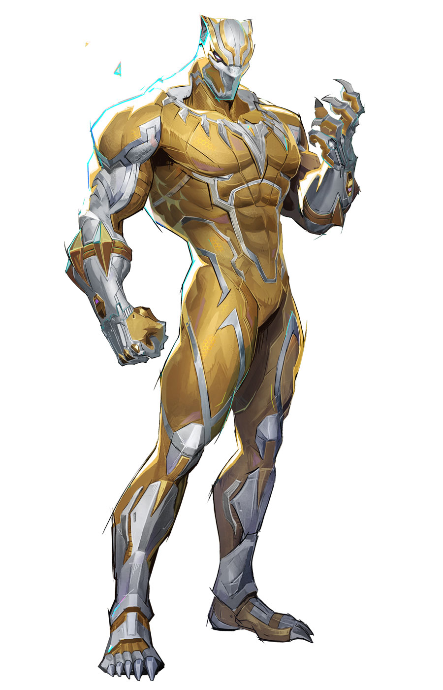 Black Panther, Golden Panther Art from Marvel Rivals