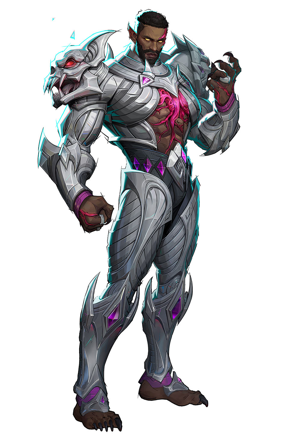 Black Panther, Thrice-Cursed King Art from Marvel Rivals