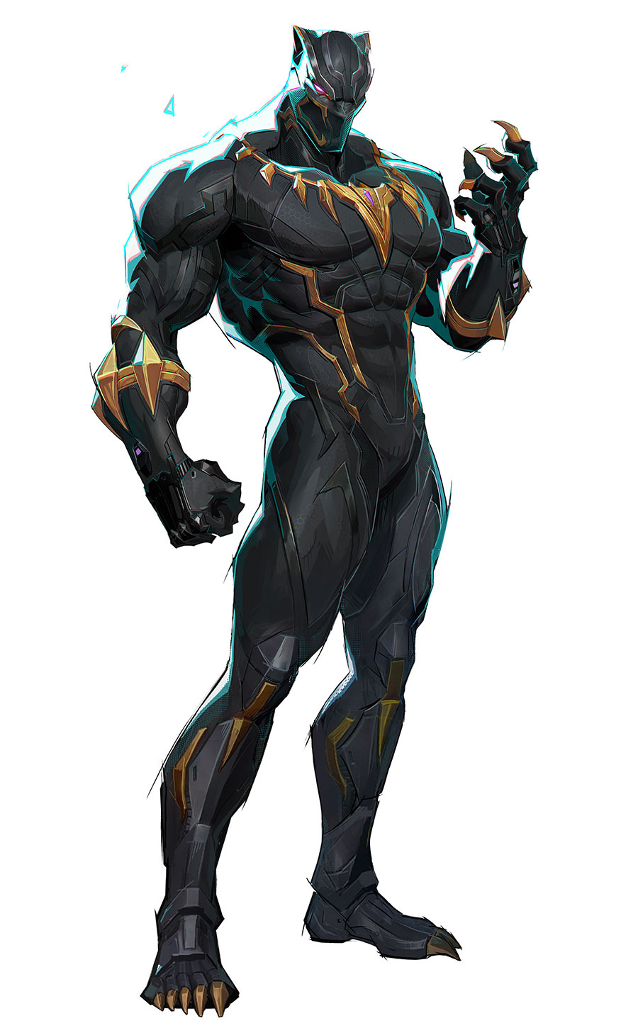 Black Panther Art from Marvel Rivals