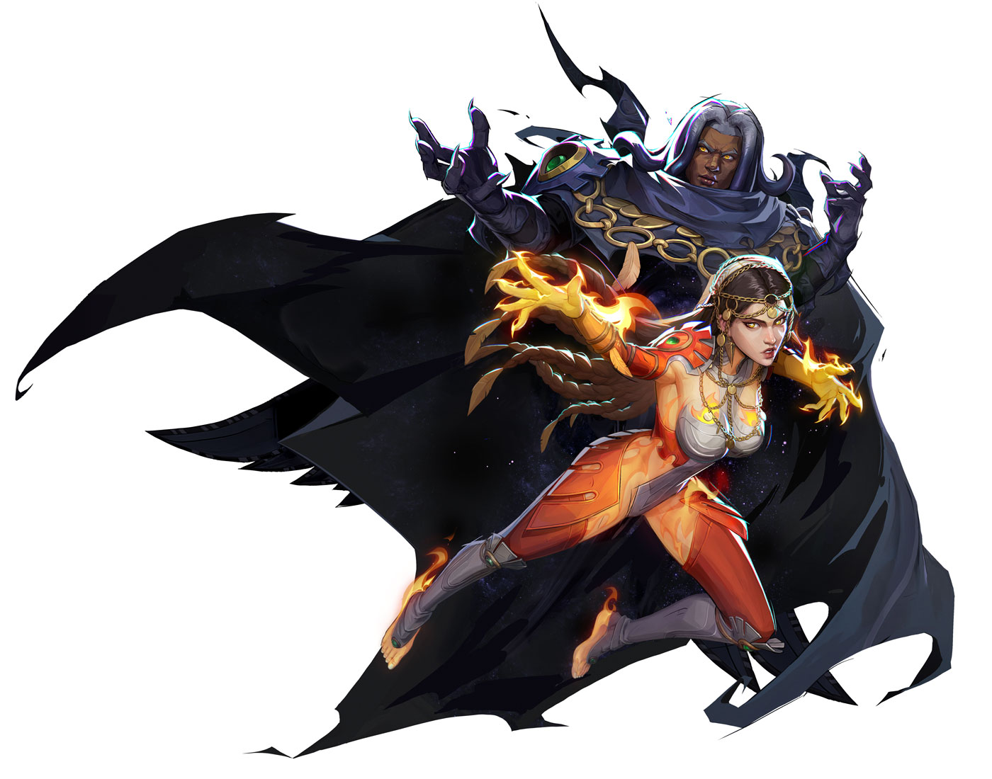 Cloak and Dagger, Polarity Bond Art from Marvel Rivals
