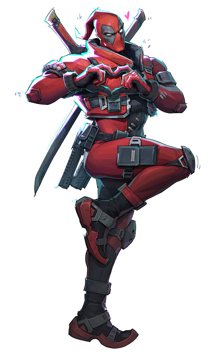 Deadpool Art from Marvel Rivals