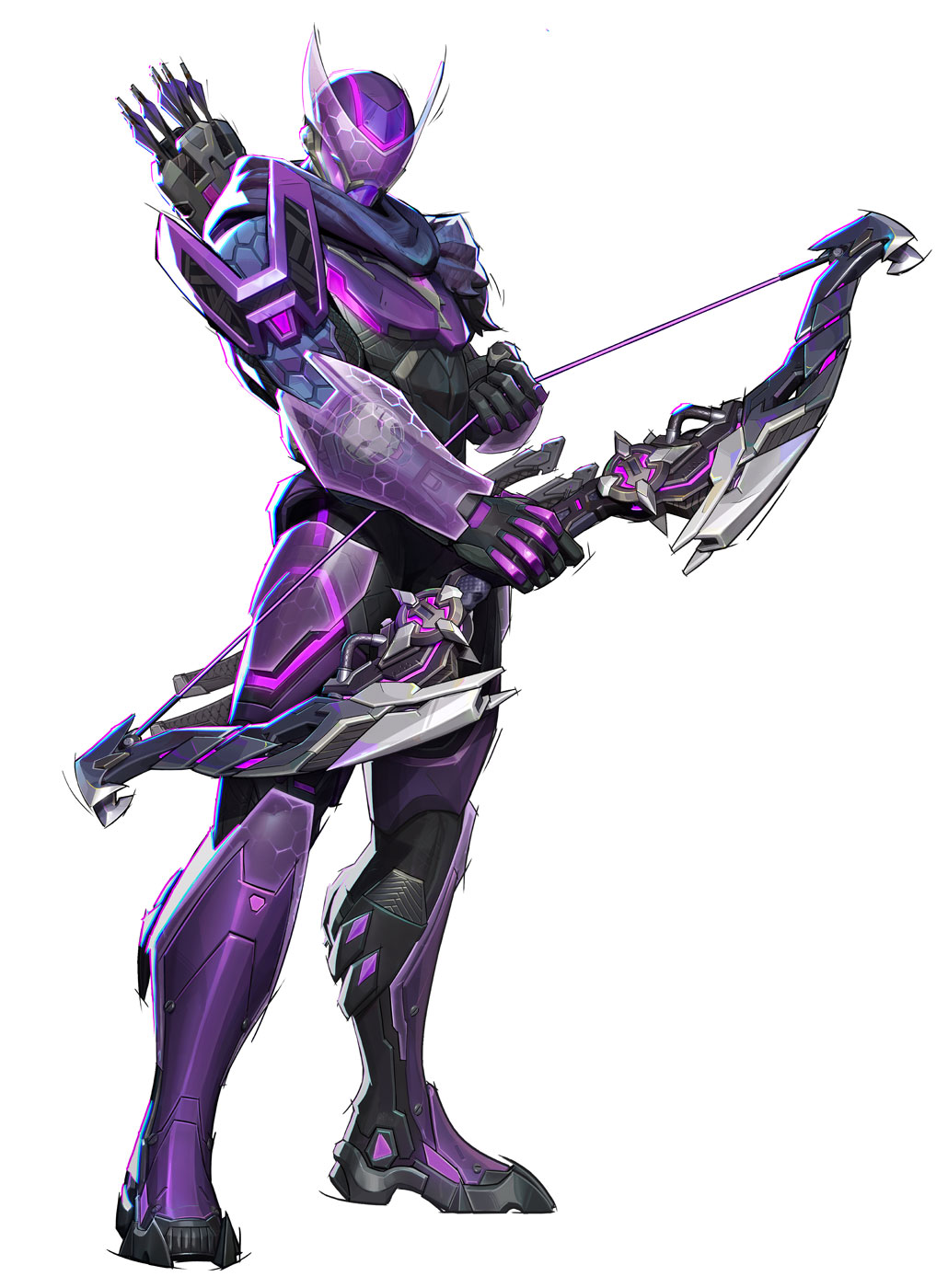 Hawkeye, Galactic Fangs Art from Marvel Rivals