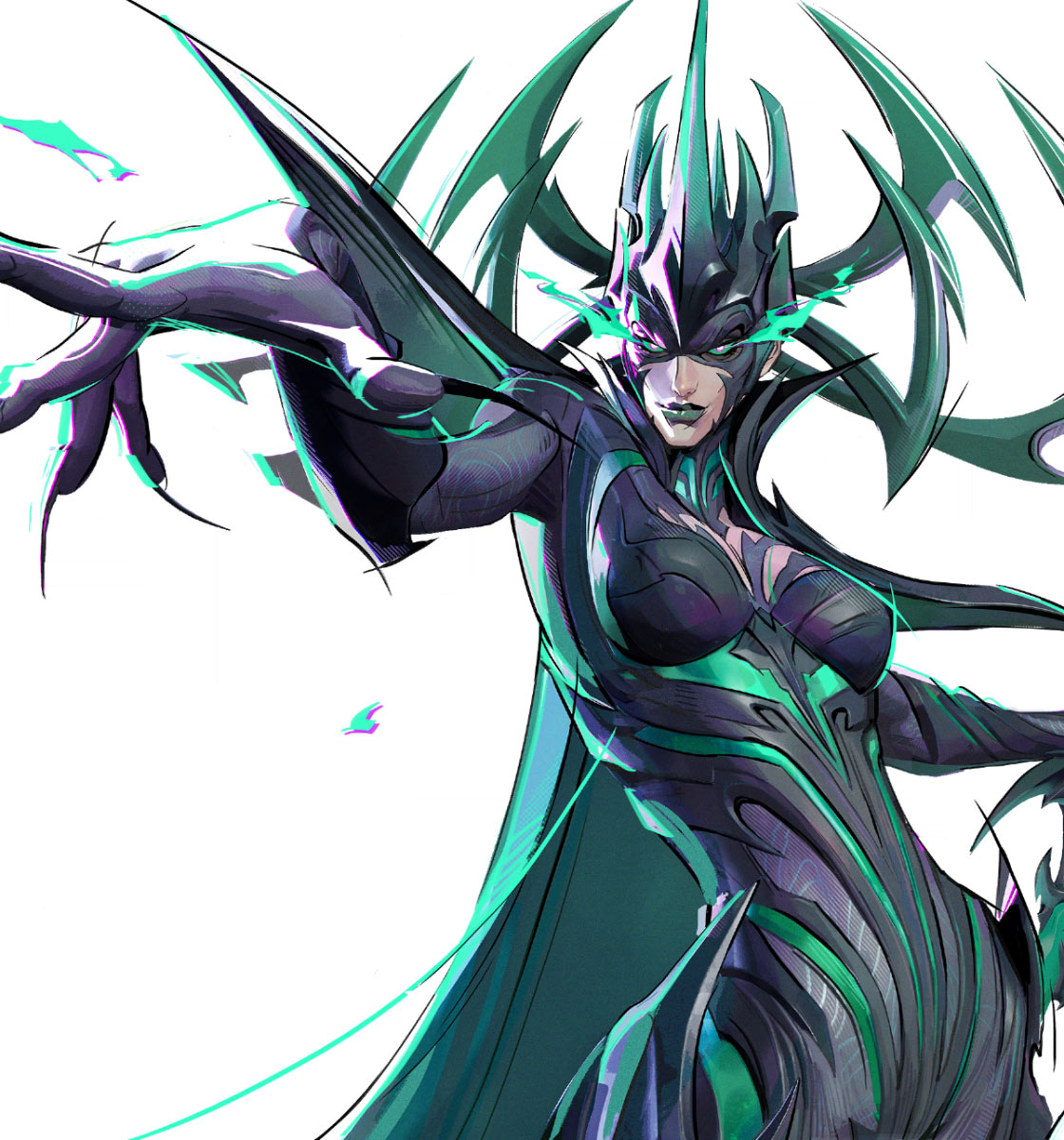 Hela Artwork from Marvel Rivals