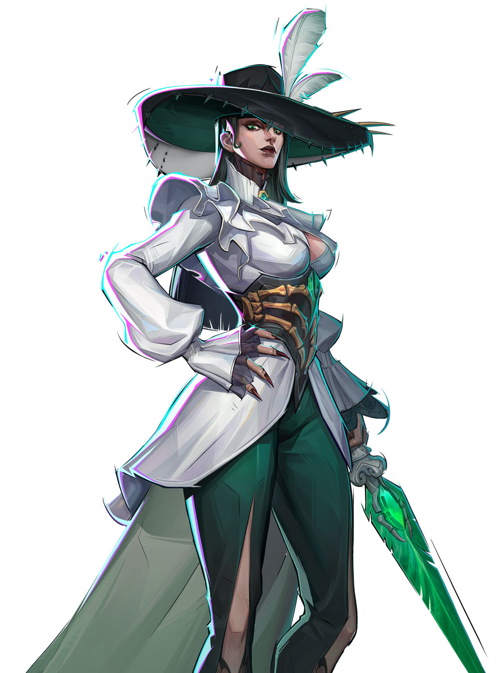 Hela, the Grim Lady Art from Marvel Rivals