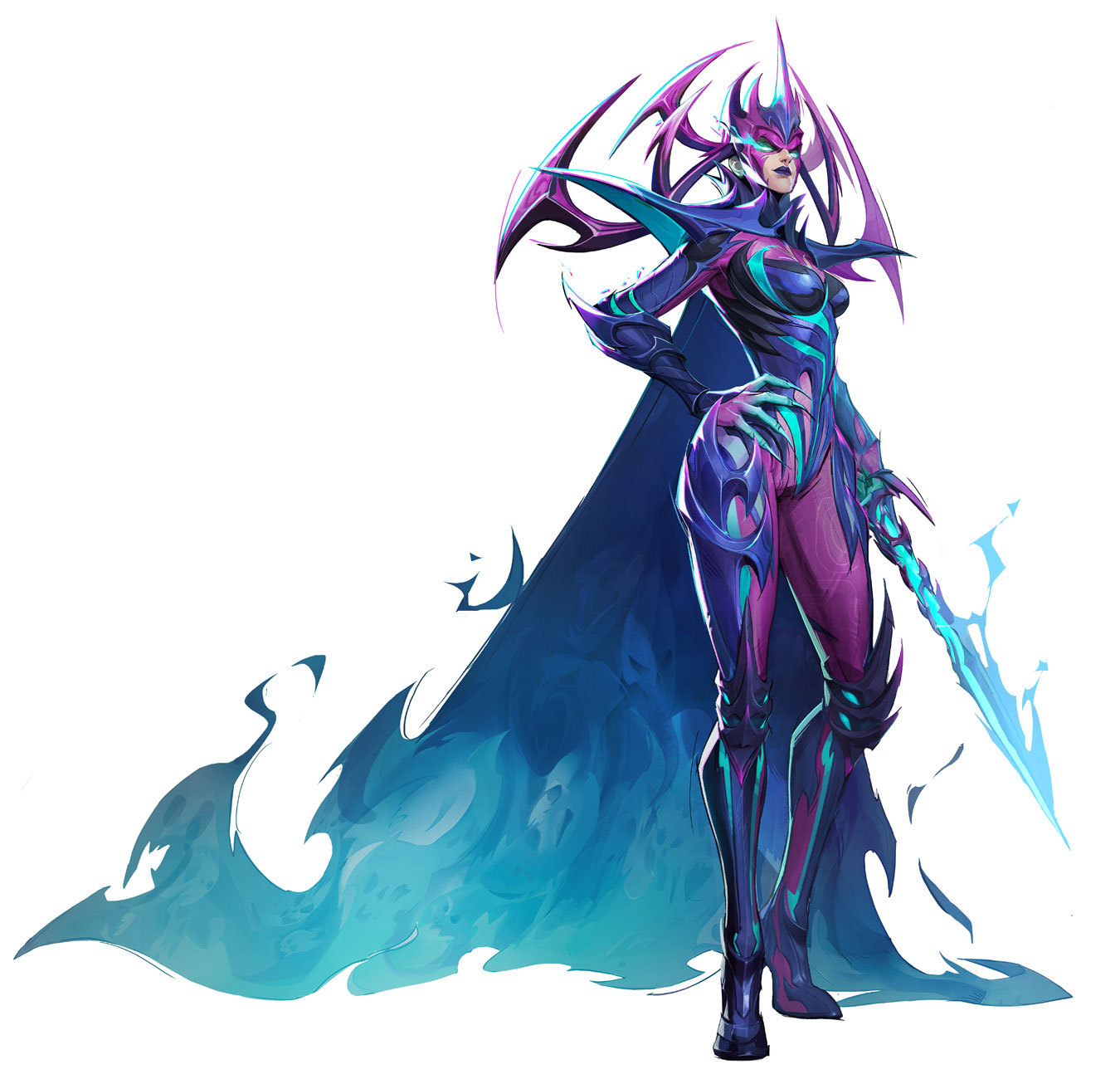 Hela, Will of Galacta Art from Marvel Rivals