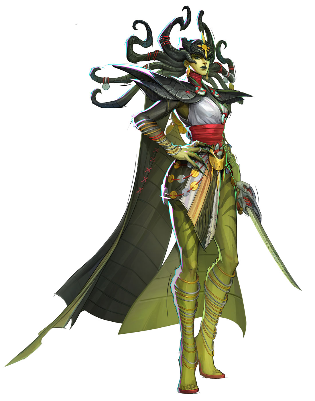 Hela, Yami no Karasu Art from Marvel Rivals