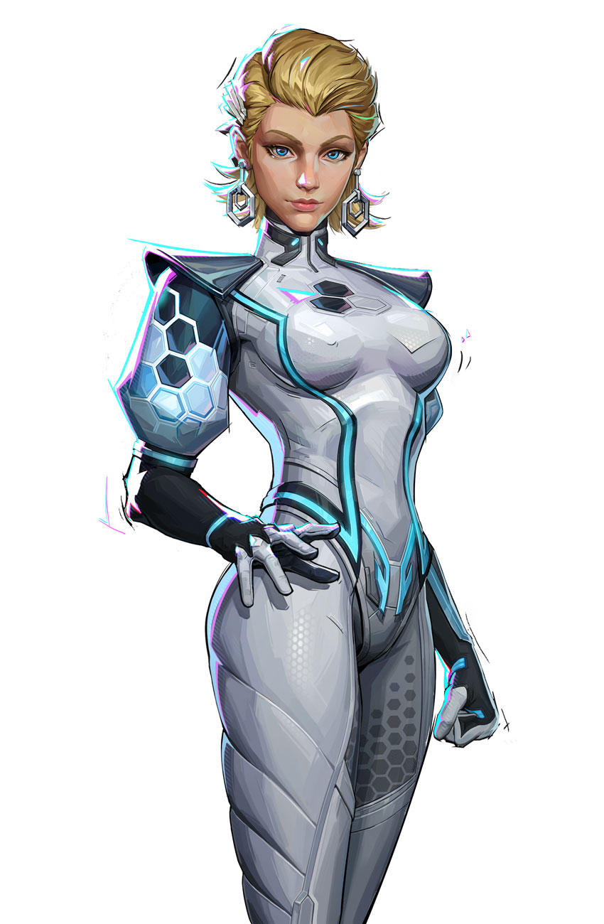Invisible Woman, Future Foundation Art from Marvel Rivals