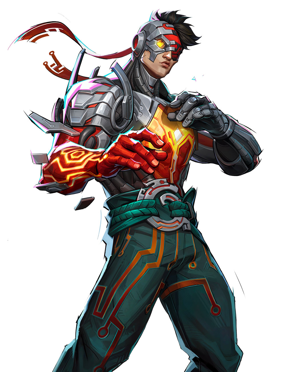 Iron Fist, Binary Fist Art from Marvel Rivals