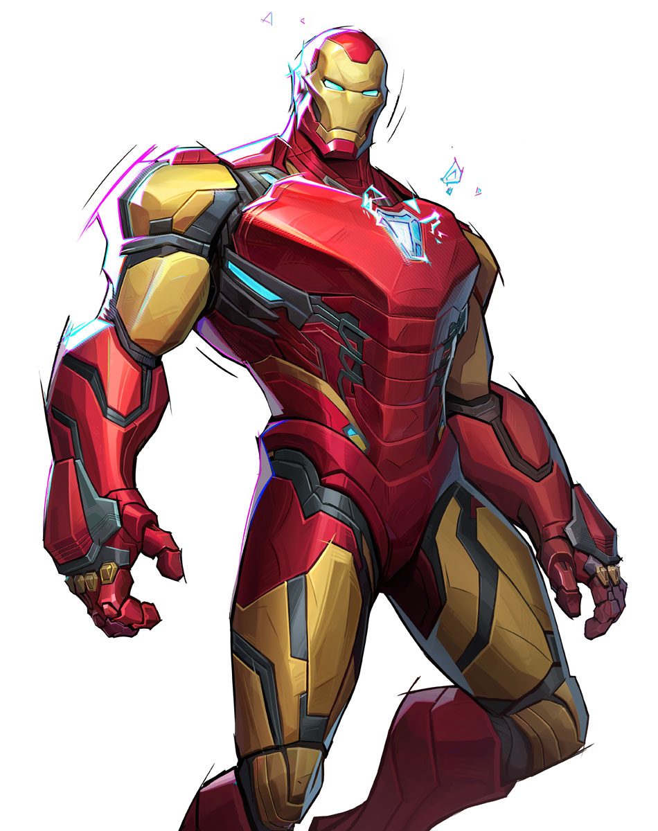 Iron Man, Avengers Endgame Art from Marvel Rivals