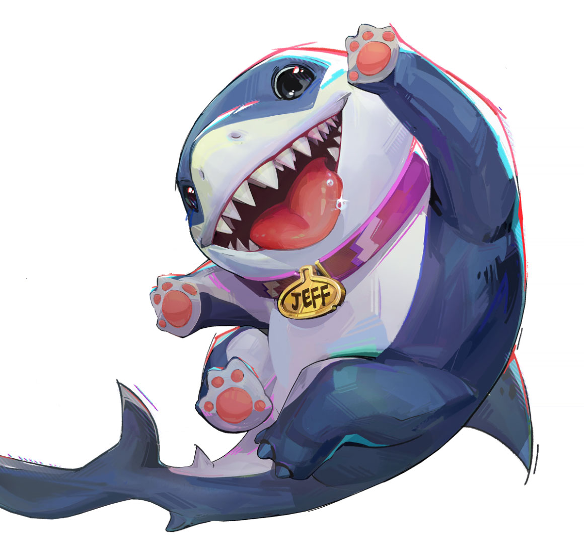 Jeff Artwork from Marvel Rivals