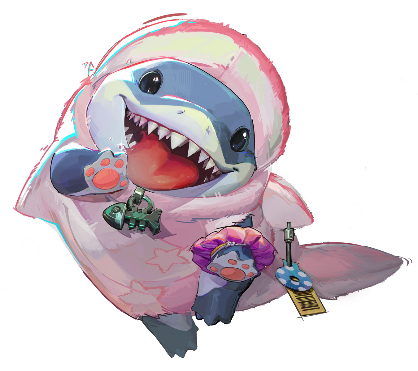 Jeff, Incognito Dolphin Art from Marvel Rivals