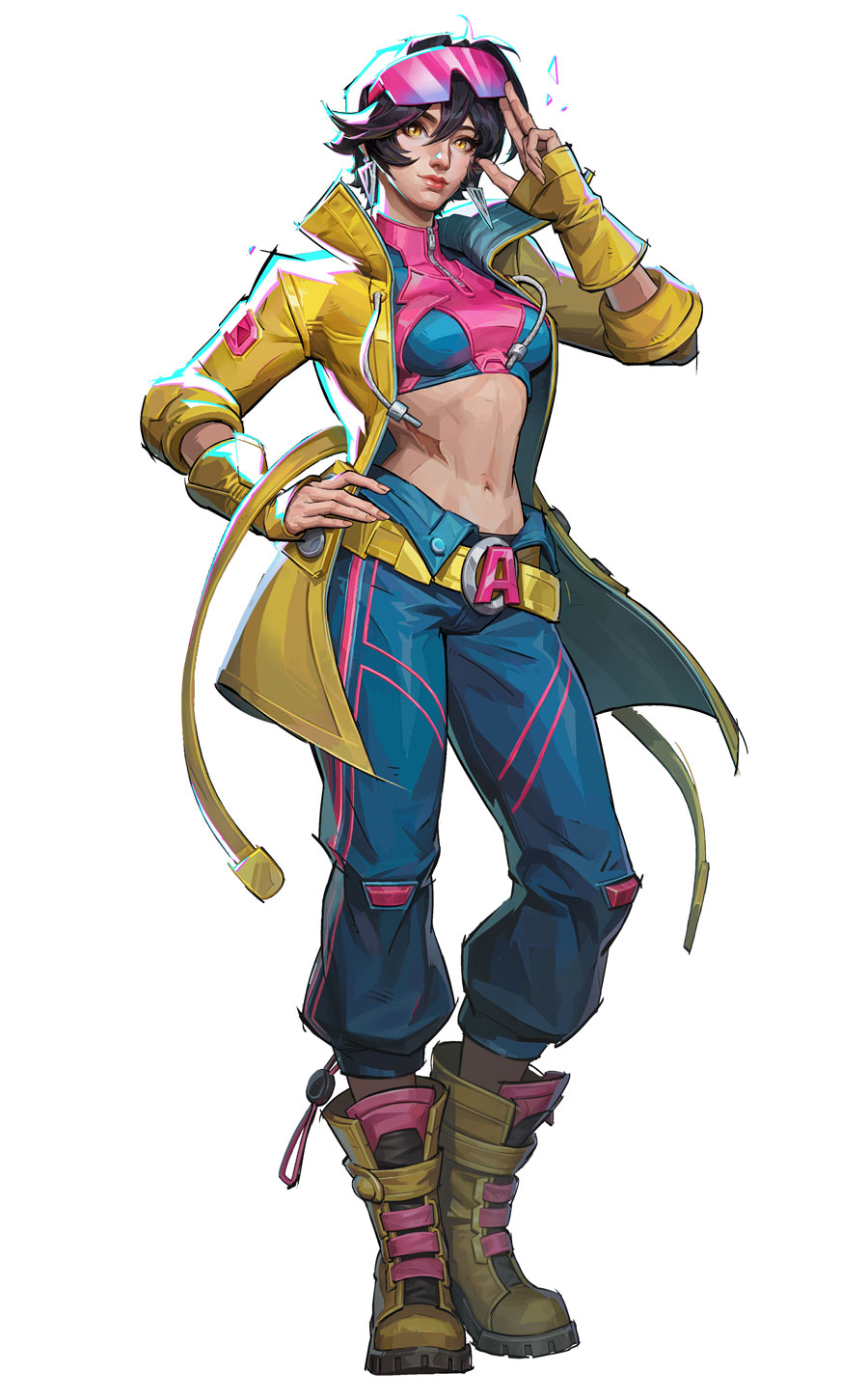 Jubilee Art from Marvel Rivals
