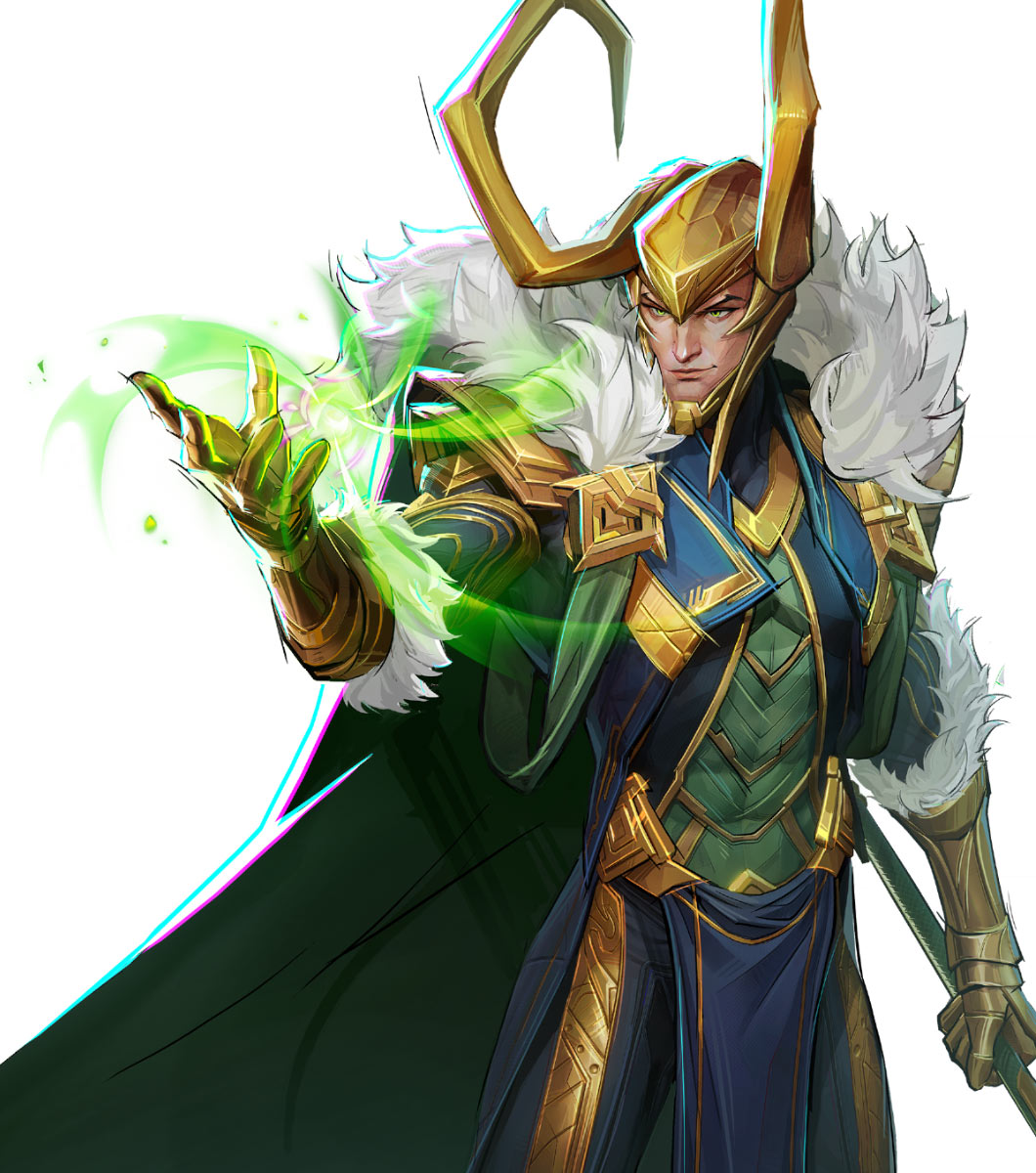 Loki Artwork from Marvel Rivals