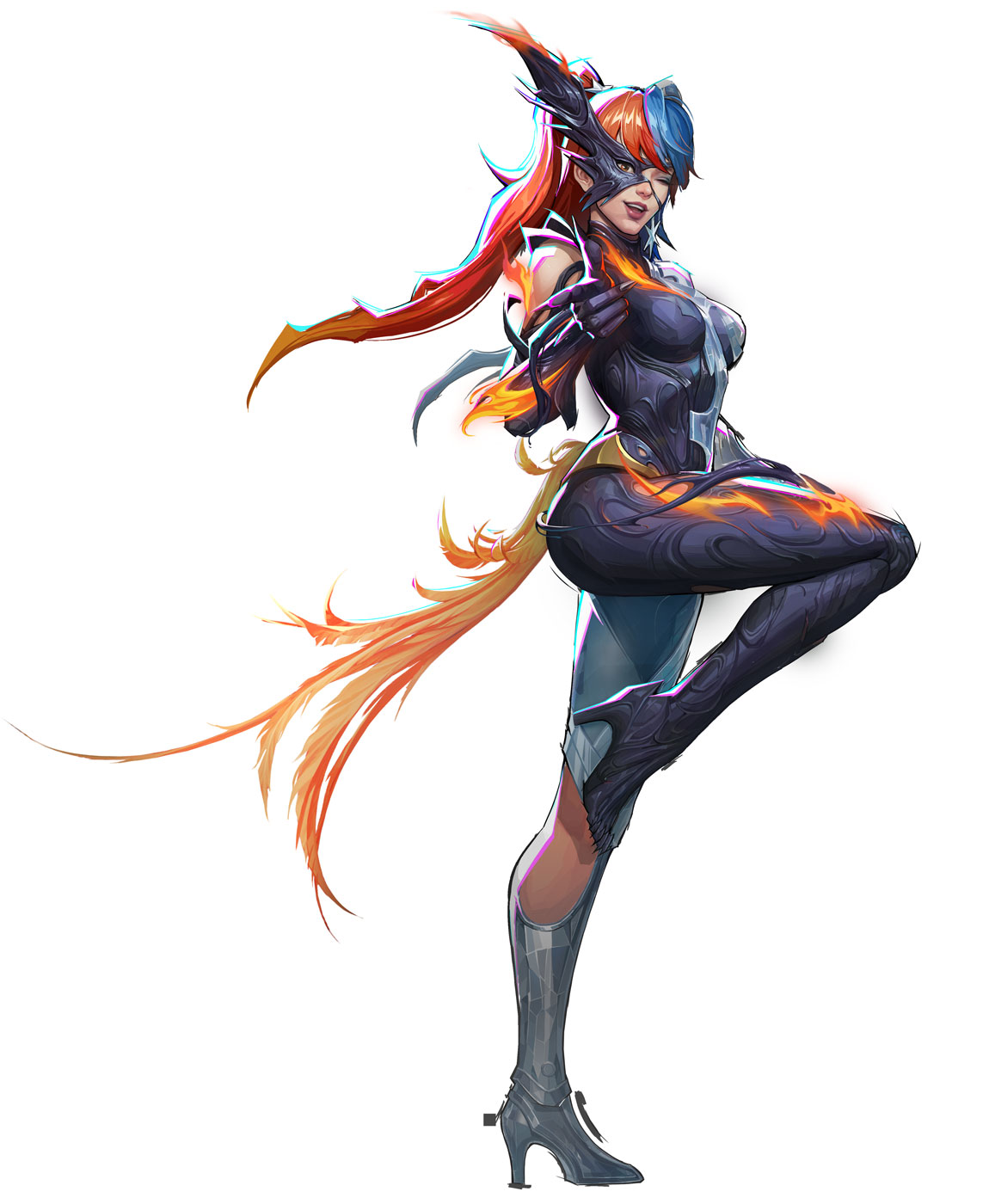 Luna Snow, Abyssal Glow Art from Marvel Rivals