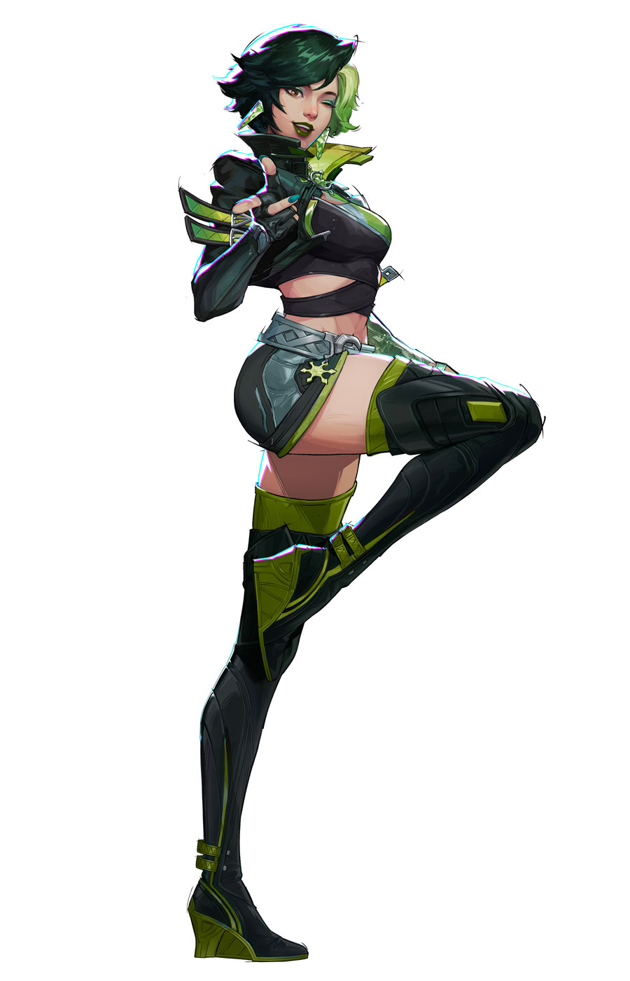 Luna Snow, Minty Beats Art from Marvel Rivals