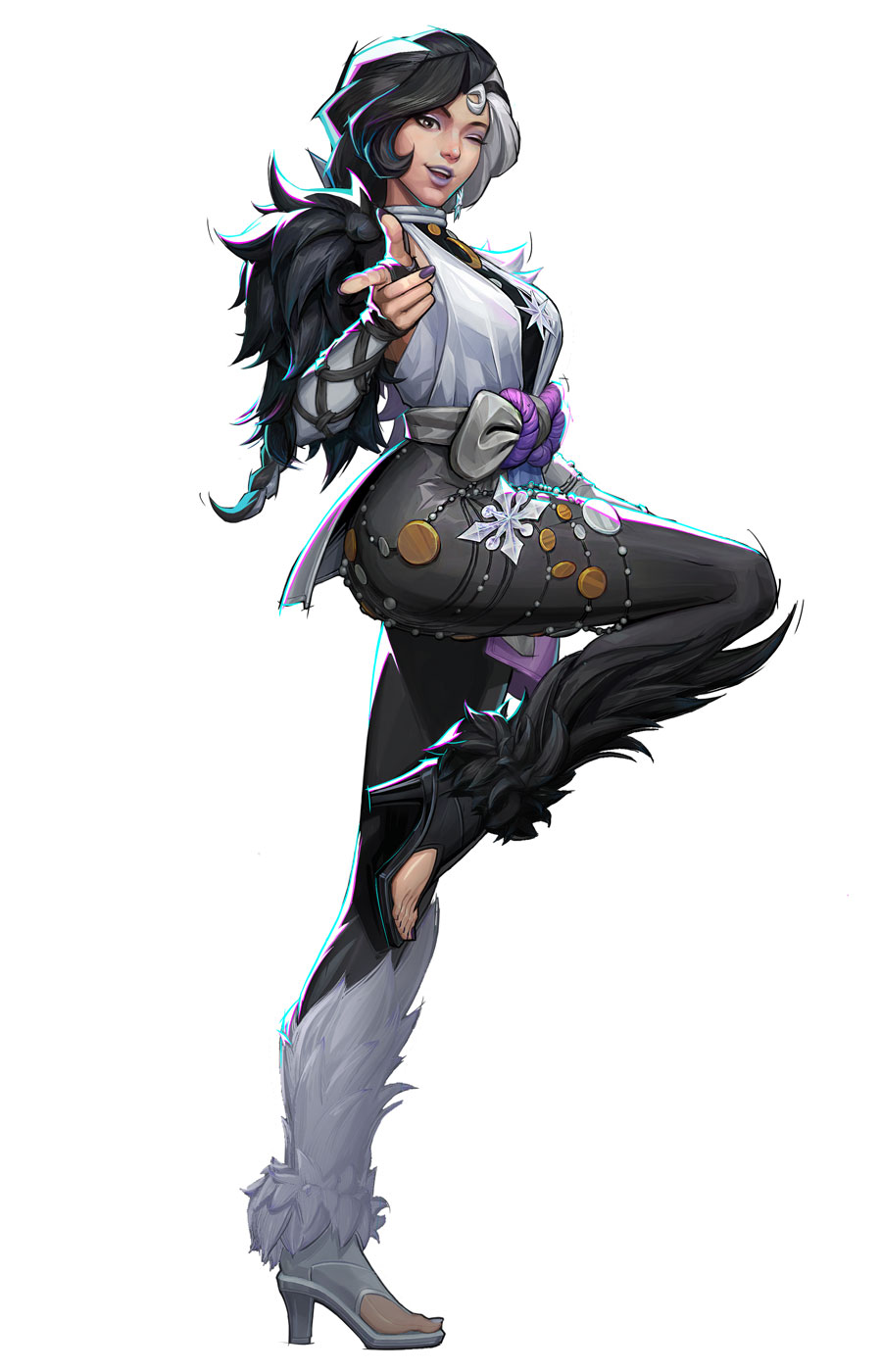 Luna Snow, Nolaehaneun Manyeo Art from Marvel Rivals