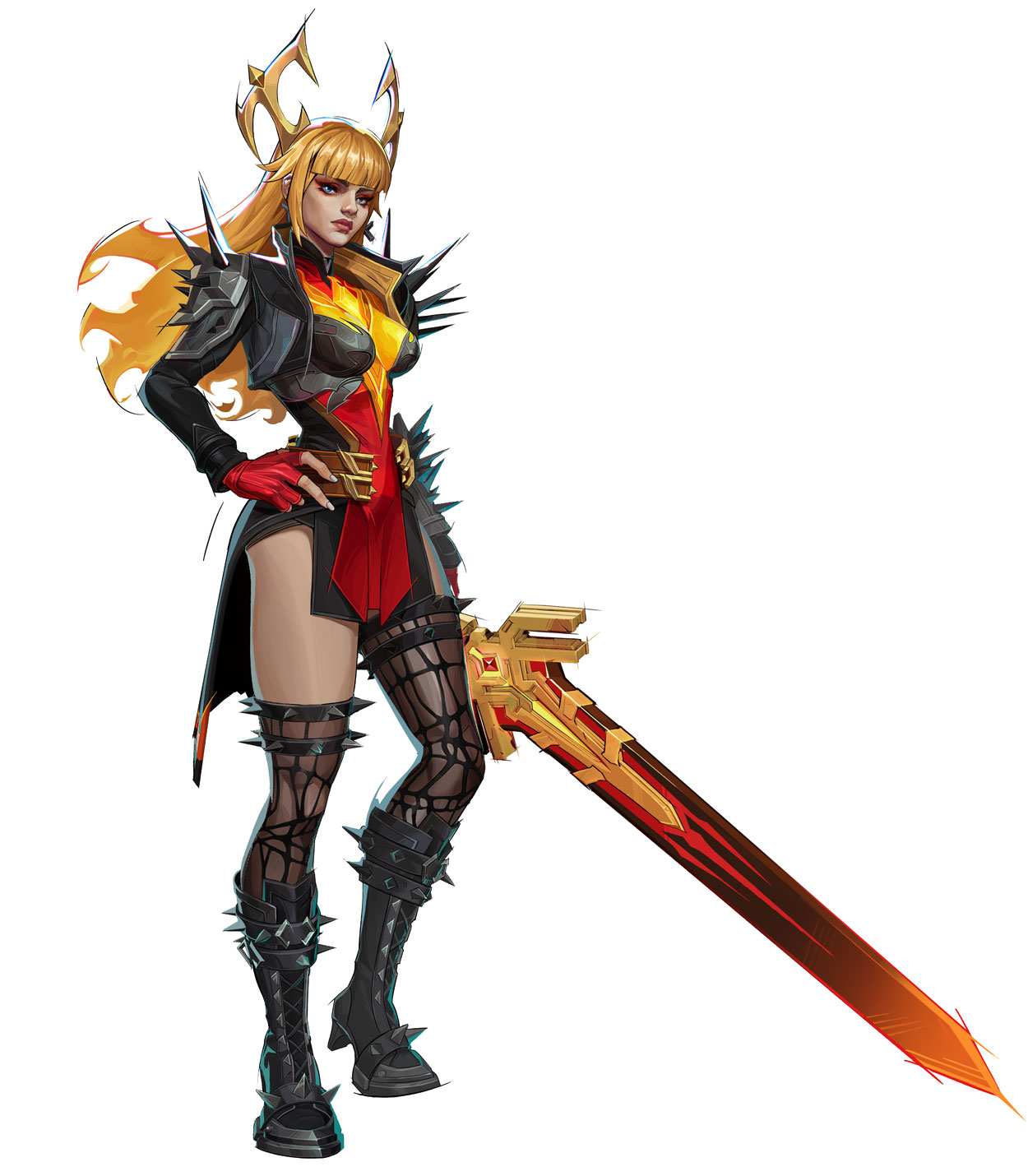 Magik, Phoenix Demon Art from Marvel Rivals