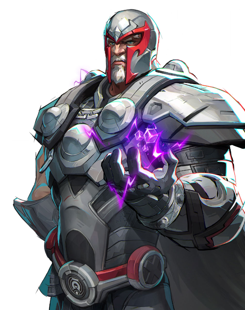 Magneto Artwork from Marvel Rivals
