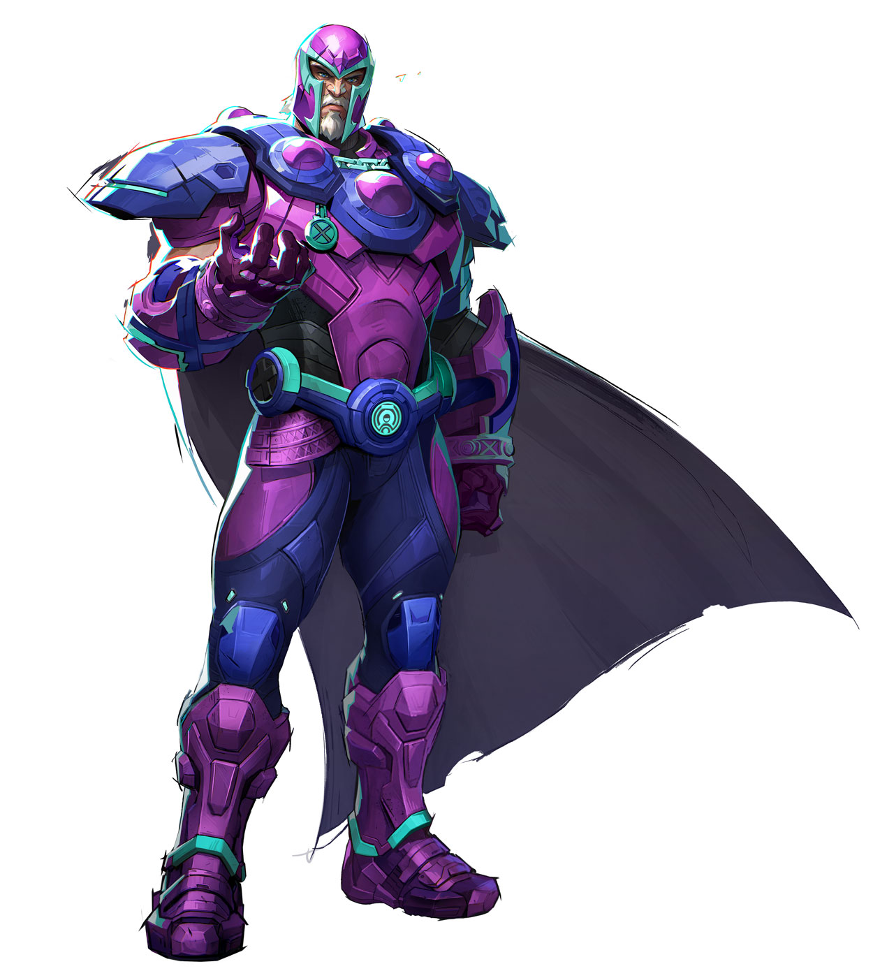 Magneto, Will of Galacta Art from Marvel Rivals