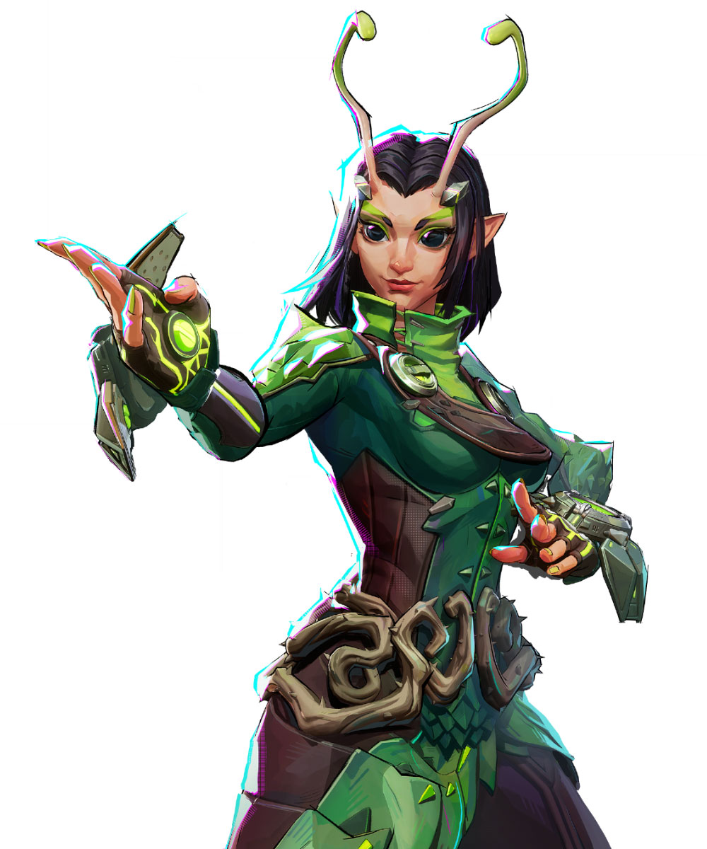 Mantis Artwork from Marvel Rivals