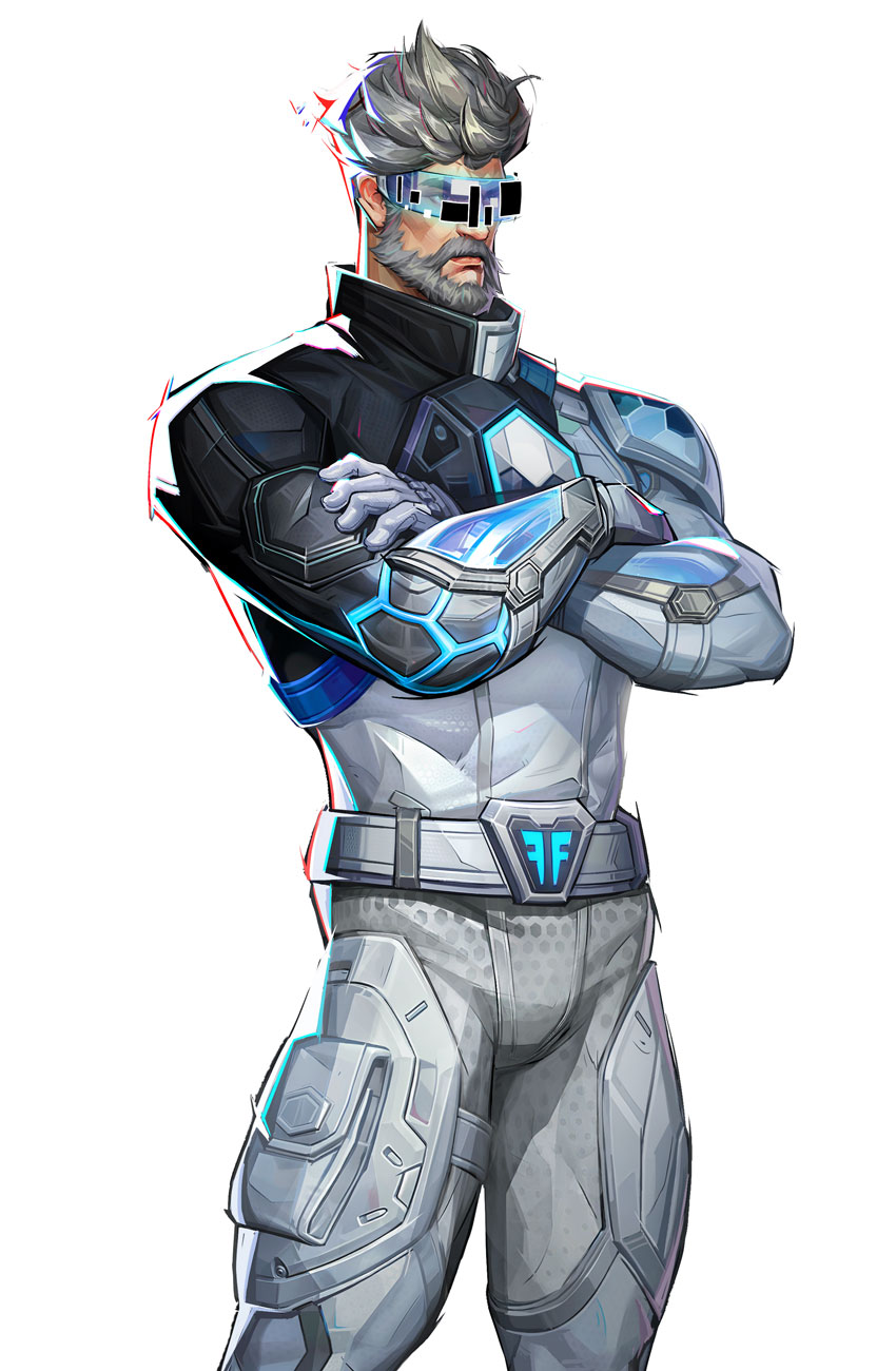 Mister Fantastic, Future Foundation Art from Marvel Rivals